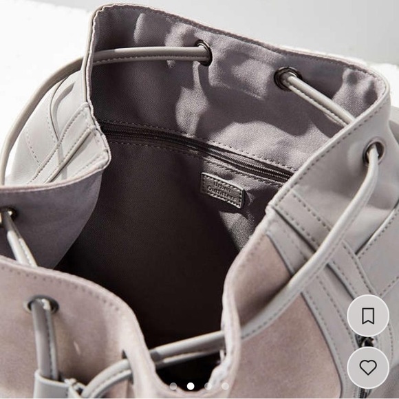 Gray Suede Backpack | Urban Outfitters - Picture 2 of 4